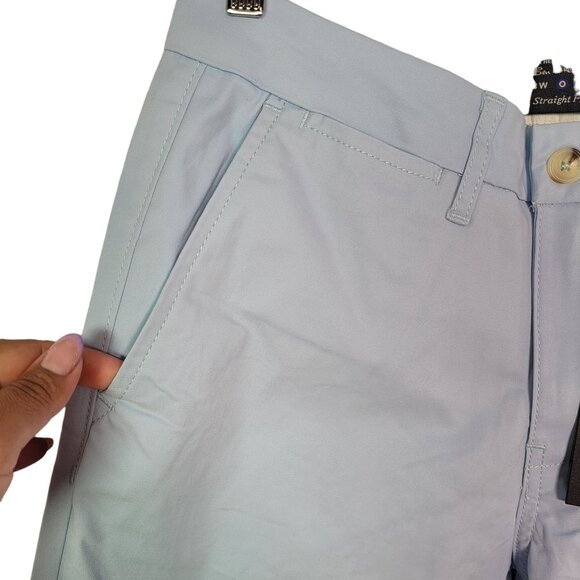 Ben Sherman Men's Straight Leg Stretch Fit Light Blue Chino Pants  Size 30 X 32 - Picture 3 of 10